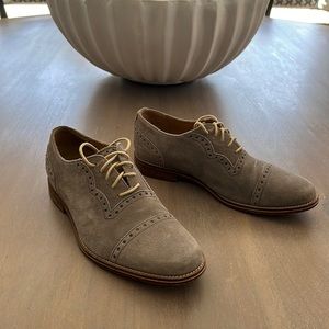 J Shoes Gray Leather Size 8